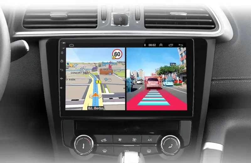 Radio Android do Renault Kadjar (2015-2019) CarPlay Android Auto 4G WiFi GPS DSP