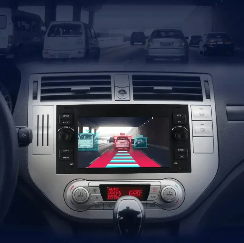 Radio Android do Ford Focus C-Max Mondeo Kuga Galaxy CarPlay Android Auto 4G WiFi GPS DSP