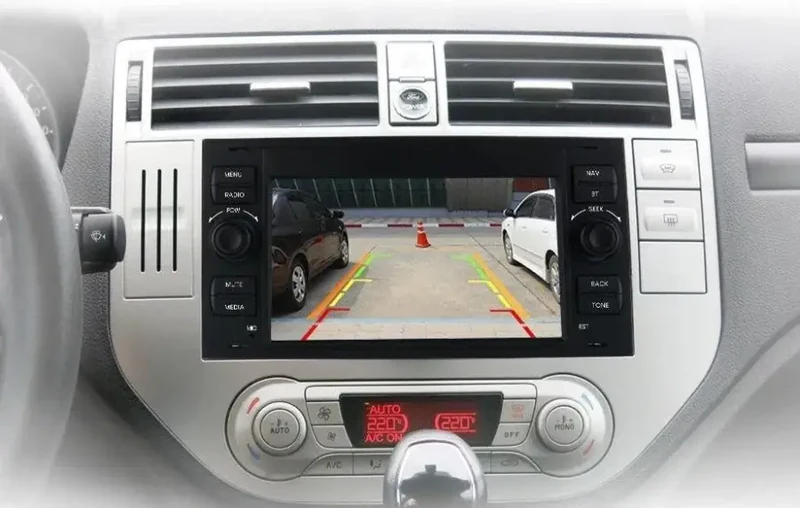 Radio Android do Ford Focus C-Max Mondeo Kuga Galaxy CarPlay Android Auto 4G WiFi GPS DSP