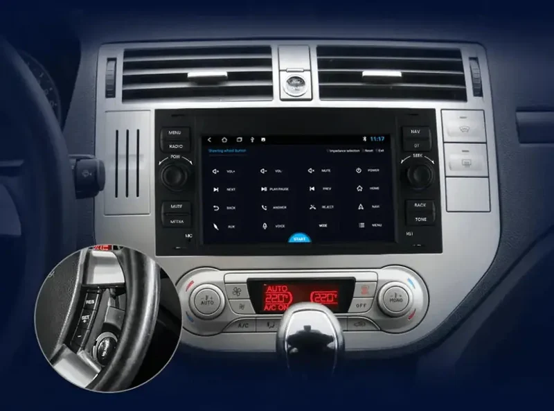 Radio Android do Ford Focus C-Max Mondeo Kuga Galaxy CarPlay Android Auto 4G WiFi GPS DSP