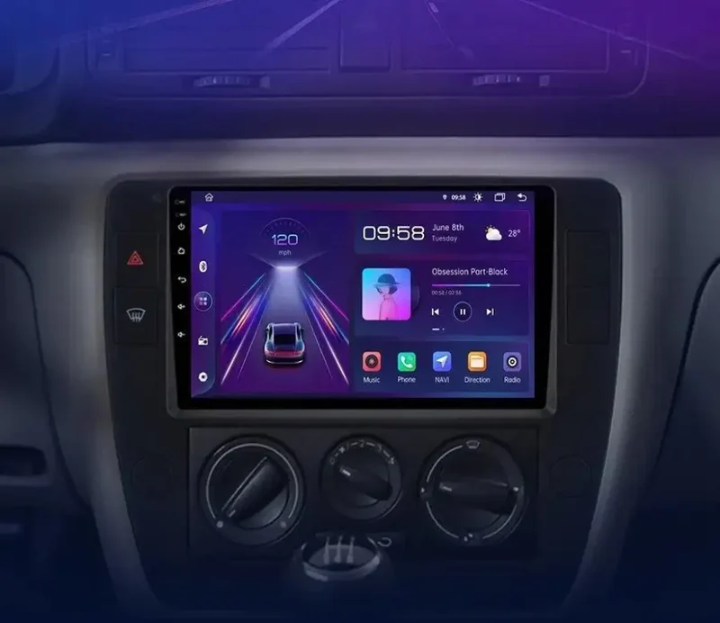 Radio Android do Volkswagen VW Passat B5 (2000-2005) CarPlay Android Auto 4G WiFi GPS DSP