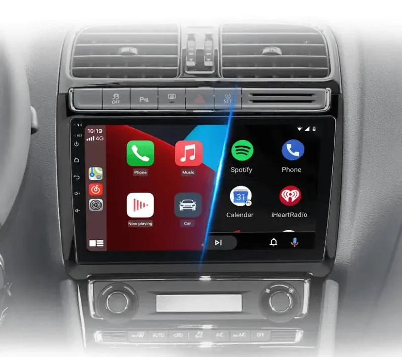 Radio Android do Volkswagen VW Polo V (2008-2020) CarPlay Android Auto 4G WiFi GPS DSP