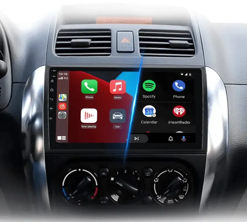 Radio Android do Suzuki SX4 Fiat Sedici 2005-2014 (2006-2013) CarPlay Android Auto 4G WiFi GPS DSP
