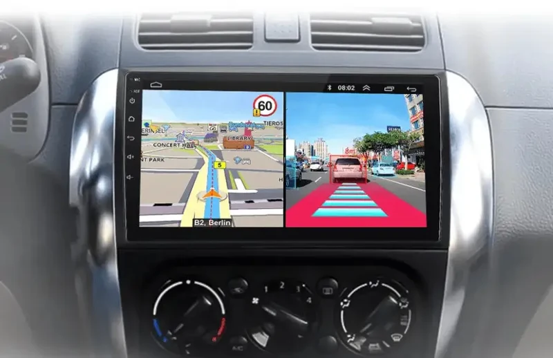 Radio Android do Suzuki SX4 Fiat Sedici 2005-2014 (2006-2013) CarPlay Android Auto 4G WiFi GPS DSP