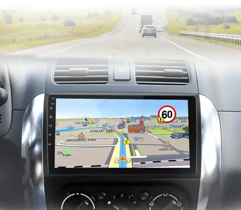 Radio Android do Suzuki SX4 Fiat Sedici 2005-2014 (2006-2013) CarPlay Android Auto 4G WiFi GPS DSP