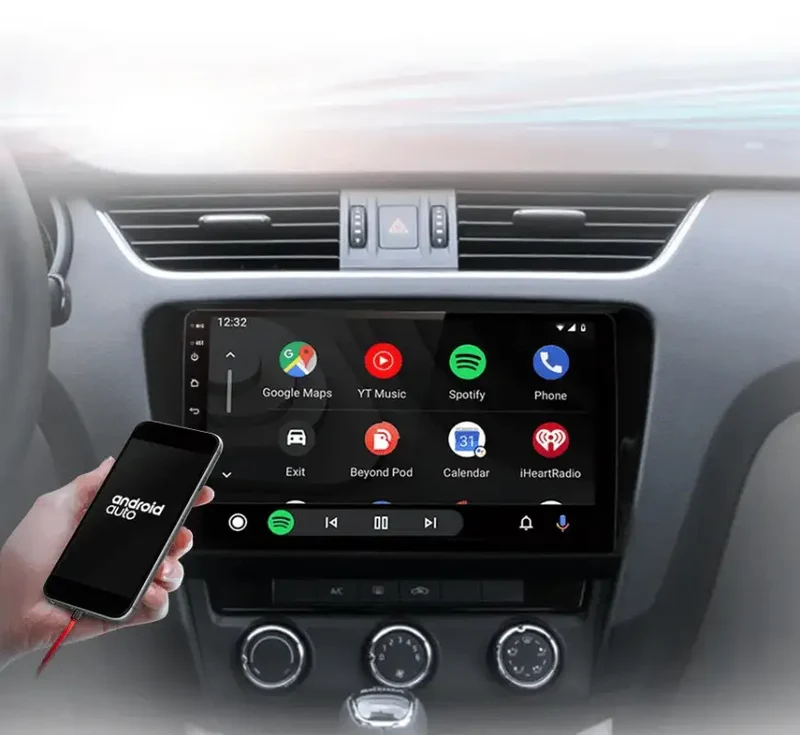 Radio Android do Skoda Octavia III (A7) (2013-2018) CarPlay Android Auto 4G WiFi GPS DSP