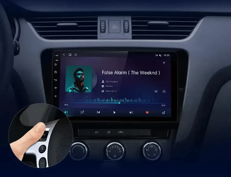 Radio Android do Skoda Octavia III (A7) (2013-2018) CarPlay Android Auto 4G WiFi GPS DSP