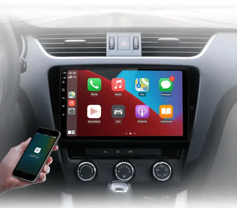 Radio Android do Skoda Octavia III (A7) (2013-2018) CarPlay Android Auto 4G WiFi GPS DSP