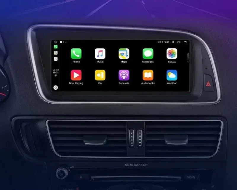 Radio Android do Audi Q5 Dedykowany (2009-2016) CarPlay Android Auto 4G WiFi GPS DSP Ekran