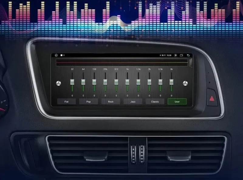 Radio Android do Audi Q5 Dedykowany (2009-2016) CarPlay Android Auto 4G WiFi GPS DSP Ekran