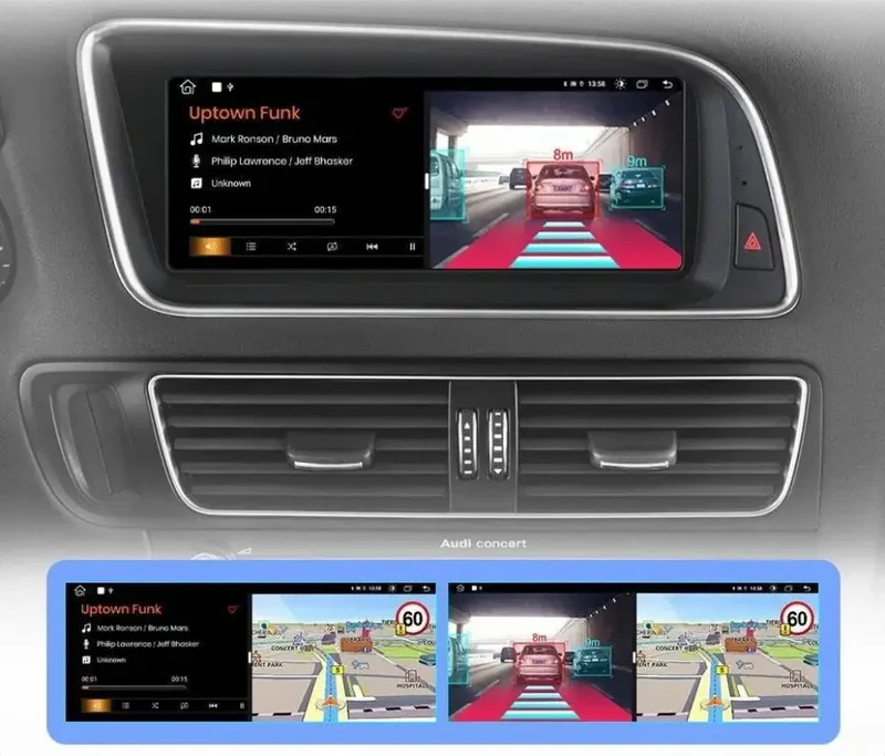 Radio Android do Audi Q5 Dedykowany (2009-2016) CarPlay Android Auto 4G WiFi GPS DSP Ekran