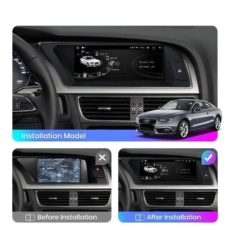 Radio Android do Audi A5 Dedykowany (2009-2016) CarPlay Android Auto 4G WiFi GPS DSP Ekran