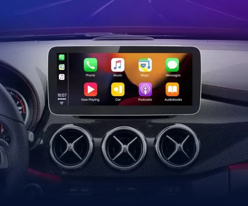 Radio Android do Mercedes-Benz A-Klasa W176 GLA X156 CLA C117 Dedykowany (2013-2018) CarPlay Android Auto 4G WiFi GPS DSP Ekran