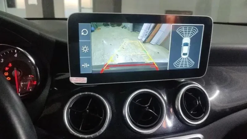 Radio Android do Mercedes-Benz A-Klasa W176 GLA X156 CLA C117 Dedykowany (2013-2018) CarPlay Android Auto 4G WiFi GPS DSP Ekran