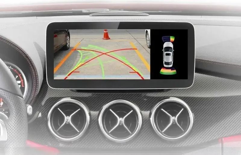 Radio Android do Mercedes-Benz A-Klasa W176 GLA X156 CLA C117 Dedykowany (2013-2018) CarPlay Android Auto 4G WiFi GPS DSP Ekran