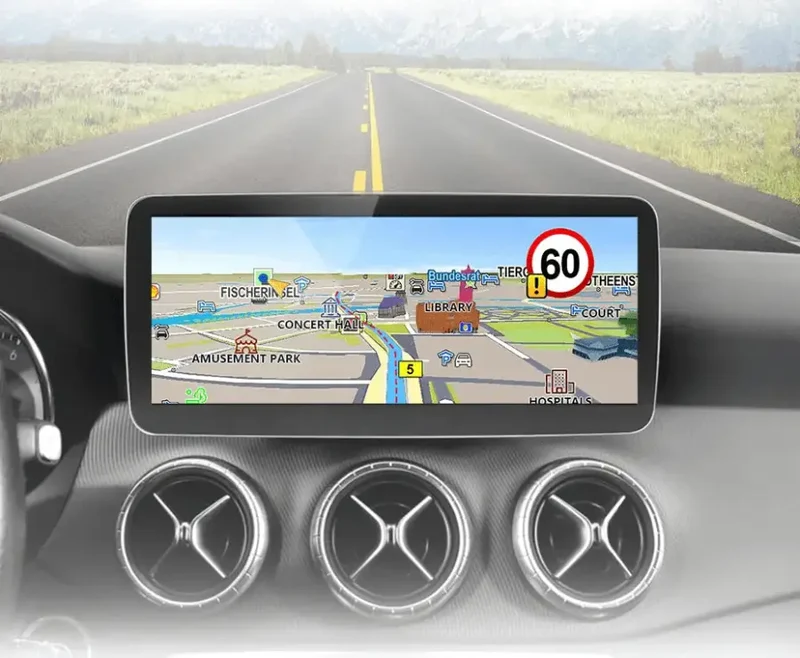 Radio Android do Mercedes-Benz A-Klasa W176 GLA X156 CLA C117 Dedykowany (2013-2018) CarPlay Android Auto 4G WiFi GPS DSP Ekran