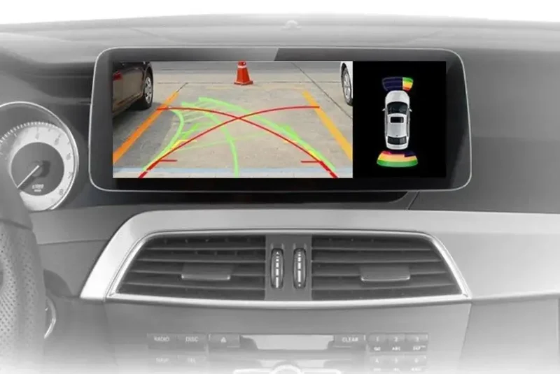 Radio Android do Mercedes-Benz C-Klasa W204 S204 C204 Dedykowany (2011-2018) CarPlay Android Auto 4G WiFi GPS DSP Ekran