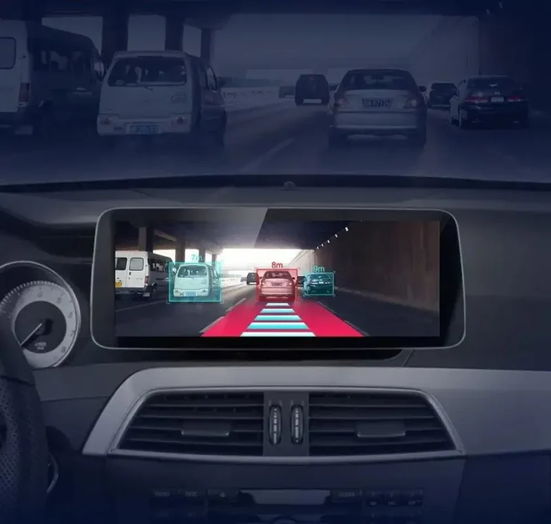 Radio Android do Mercedes-Benz C-Klasa W204 S204 C204 Dedykowany (2011-2018) CarPlay Android Auto 4G WiFi GPS DSP Ekran
