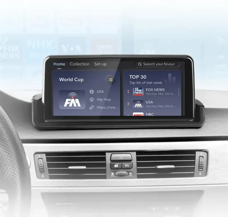 Radio Android do BMW Serii 3 E90 E91 E92 E93 Dedykowany (2005-2012) CarPlay Android Auto 4G WiFi GPS DSP Ekran
