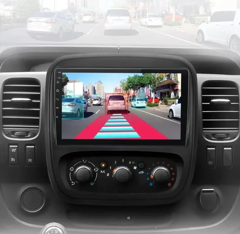 Radio Android do Renault Trafic III Opel Vivaro B 2014-2018 (2014-2021) CarPlay Android Auto 4G WiFi GPS DSP