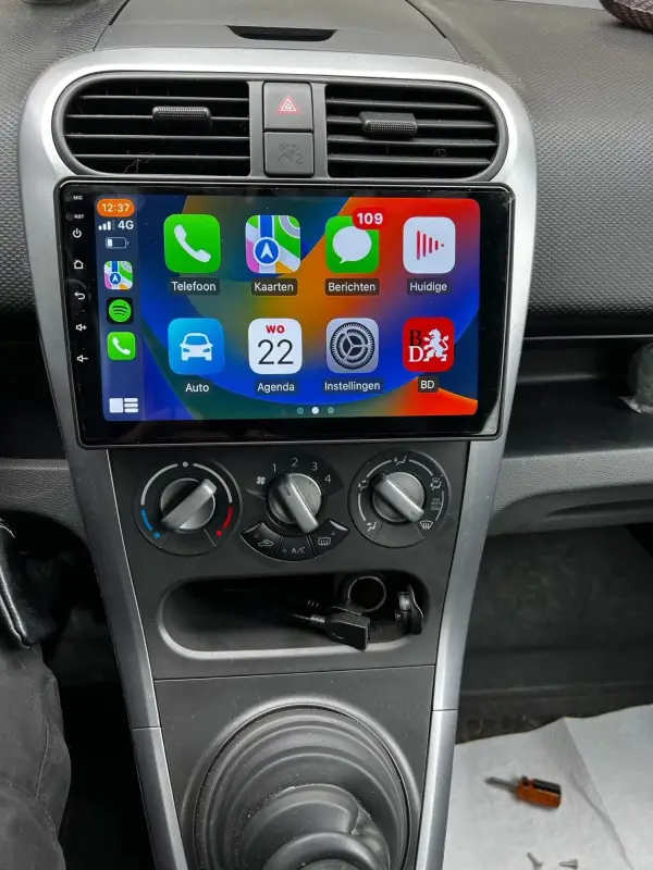 Radio Android do Suzuki Splash Ritz Opel Agila 2008-2012 (2004-2010) CarPlay Android Auto 4G WiFi GPS DSP