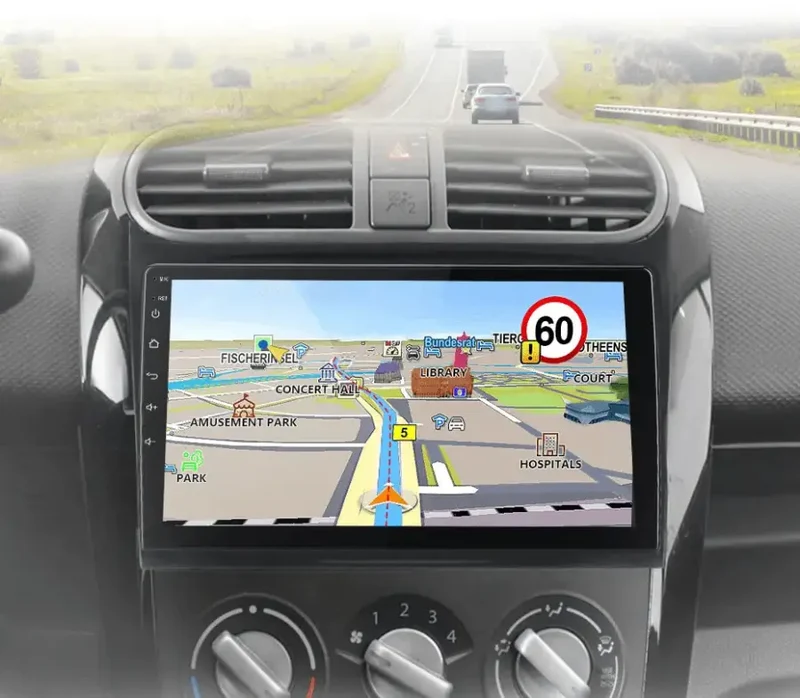 Radio Android do Suzuki Splash Ritz Opel Agila 2008-2012 (2004-2010) CarPlay Android Auto 4G WiFi GPS DSP