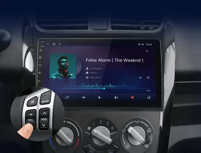 Radio Android do Suzuki Splash Ritz Opel Agila 2008-2012 (2004-2010) CarPlay Android Auto 4G WiFi GPS DSP
