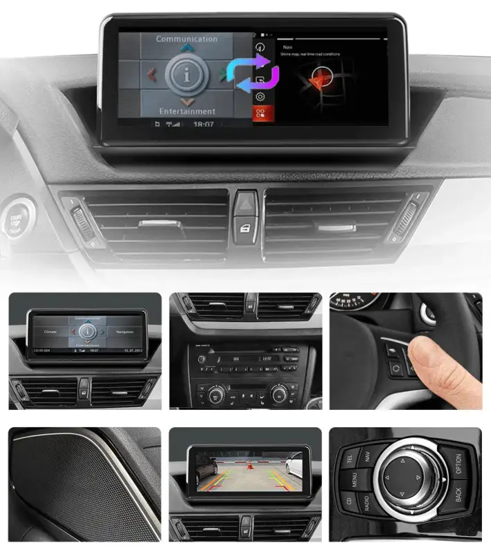Radio Android do BMW X1 E84 Dedykowany (2009-2015) CarPlay Android Auto 4G WiFi GPS DSP Ekran