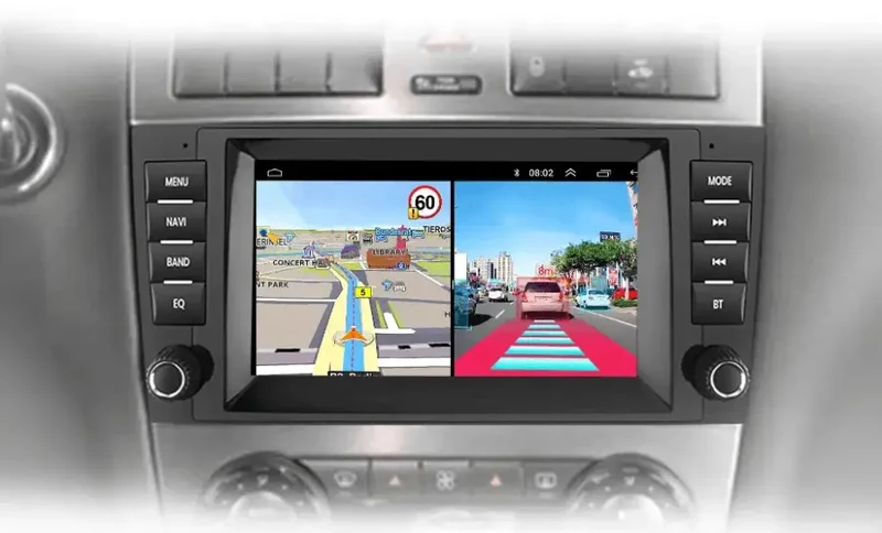 Radio Android do Mercedes-Benz C-Klasa W203 CLK W209 CLS W219 (2004-2011) CarPlay Android Auto 4G WiFi GPS DSP
