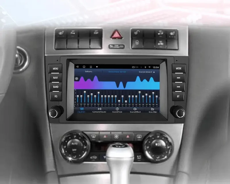 Radio Android do Mercedes-Benz C-Klasa W203 CLK W209 CLS W219 (2004-2011) CarPlay Android Auto 4G WiFi GPS DSP