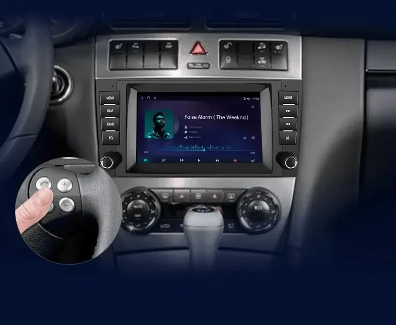 Radio Android do Mercedes-Benz C-Klasa W203 CLK W209 CLS W219 (2004-2011) CarPlay Android Auto 4G WiFi GPS DSP