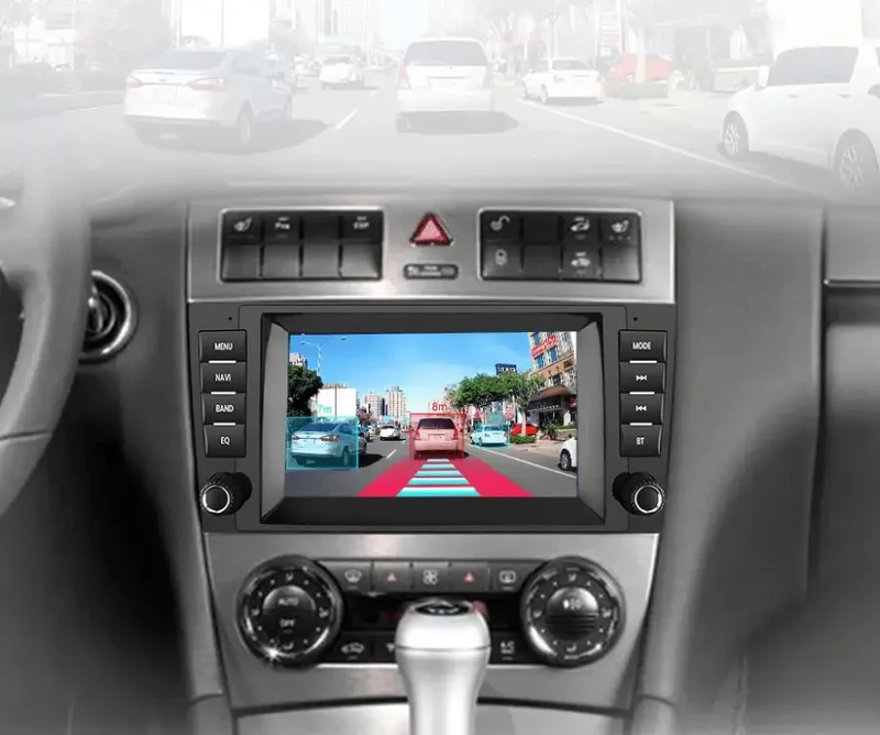 Radio Android do Mercedes-Benz C-Klasa W203 CLK W209 CLS W219 (2004-2011) CarPlay Android Auto 4G WiFi GPS DSP