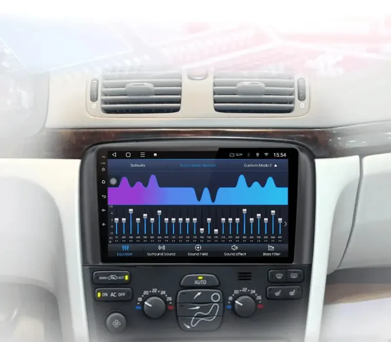 Radio Android do Volvo S80 (1998-2006) CarPlay Android Auto 4G WiFi GPS DSP