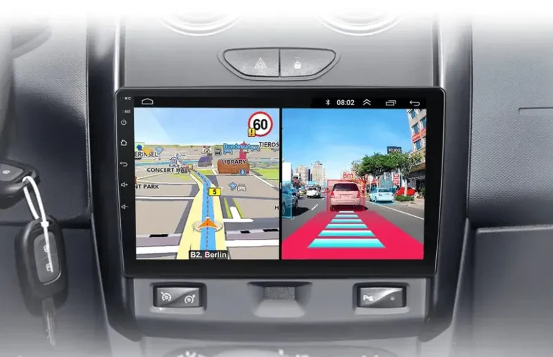 Radio Android do Renault Duster Lada Largus 2021 (2015-2020) CarPlay Android Auto 4G WiFi GPS DSP