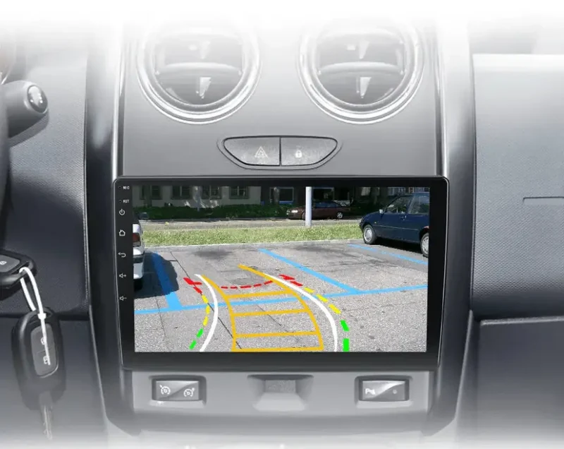 Radio Android do Renault Duster Lada Largus 2021 (2015-2020) CarPlay Android Auto 4G WiFi GPS DSP