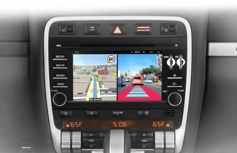 Radio Android do Porsche Cayenne GTS (2003-2010) CarPlay Android Auto 4G WiFi GPS DSP