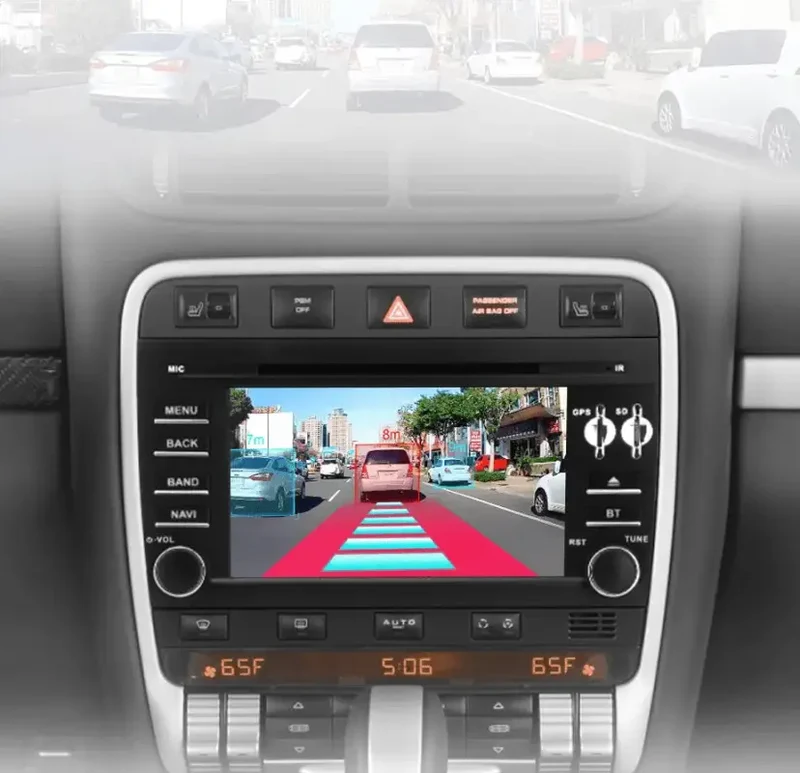Radio Android do Porsche Cayenne GTS (2003-2010) CarPlay Android Auto 4G WiFi GPS DSP