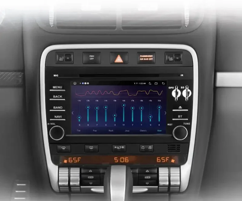 Radio Android do Porsche Cayenne GTS (2003-2010) CarPlay Android Auto 4G WiFi GPS DSP