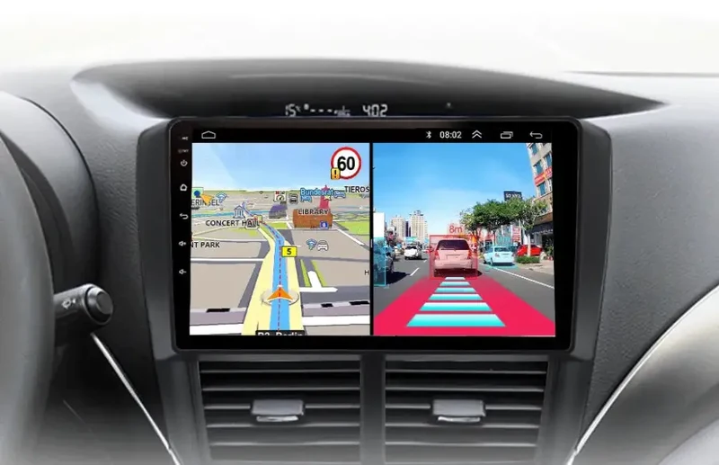 Radio Android do Subaru Forester III Subaru Impreza (2007-2013) CarPlay Android Auto 4G WiFi GPS DSP