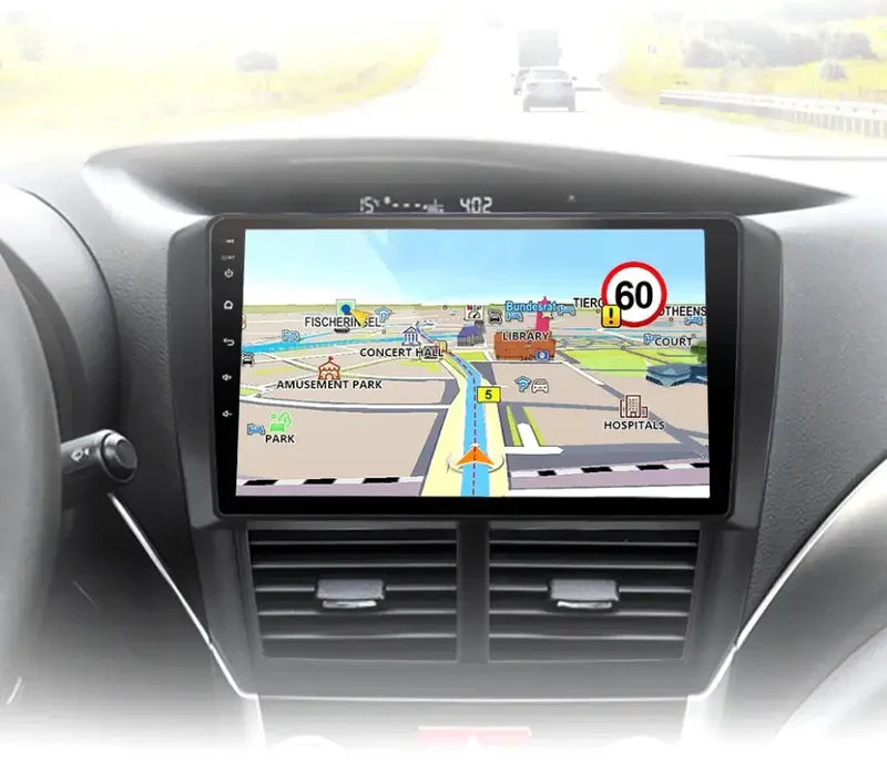 Radio Android do Subaru Forester III Subaru Impreza (2007-2013) CarPlay Android Auto 4G WiFi GPS DSP