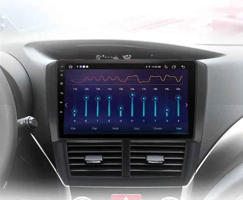 Radio Android do Subaru Forester III Subaru Impreza (2007-2013) CarPlay Android Auto 4G WiFi GPS DSP
