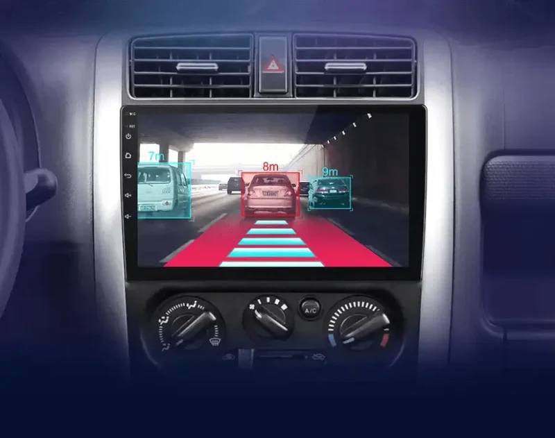 Radio Android do Suzuki Jimny III (2005-2019) CarPlay Android Auto 4G WiFi GPS DSP