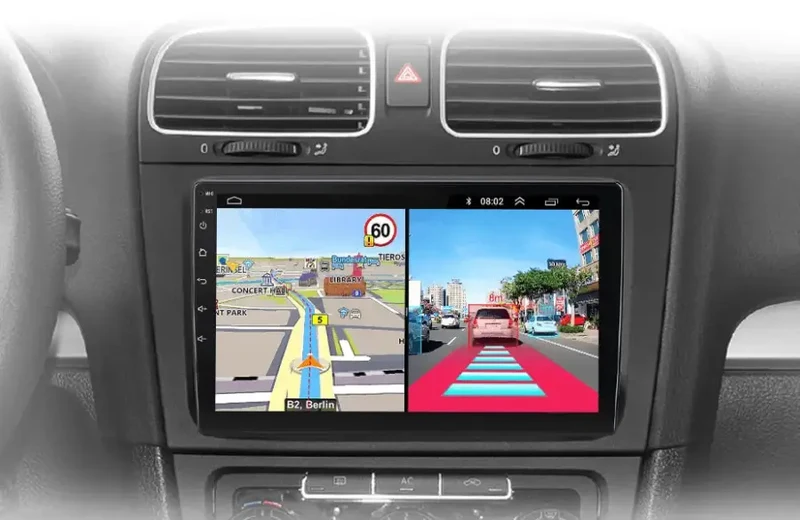 Radio Android do Volkswagen VW Golf VI (2008-2016) CarPlay Android Auto 4G WiFi GPS DSP