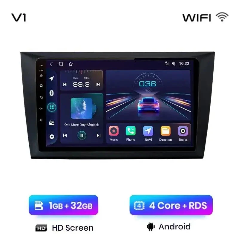 Radio Android do Volkswagen VW Golf VI (2008-2016) CarPlay Android Auto 4G WiFi GPS DSP