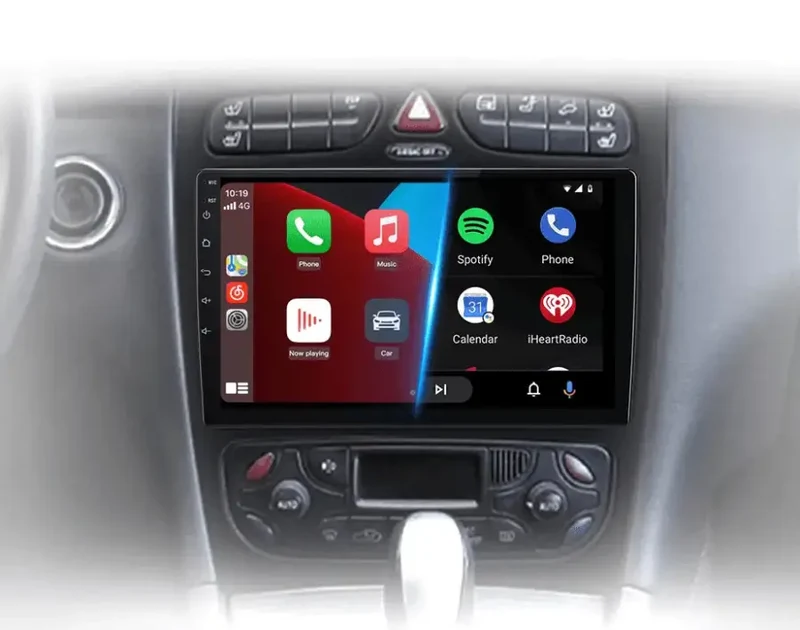 Radio Android do Mercedes-Benz C CLK W203 S203 W209 A209 (2000-2011) CarPlay Android Auto 4G WiFi GPS DSP