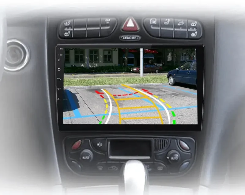 Radio Android do Mercedes-Benz C CLK W203 S203 W209 A209 (2000-2011) CarPlay Android Auto 4G WiFi GPS DSP