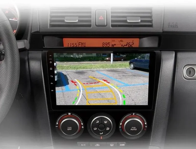Radio Android do Mazda 3 BK (2004-2013) CarPlay Android Auto 4G WiFi GPS DSP