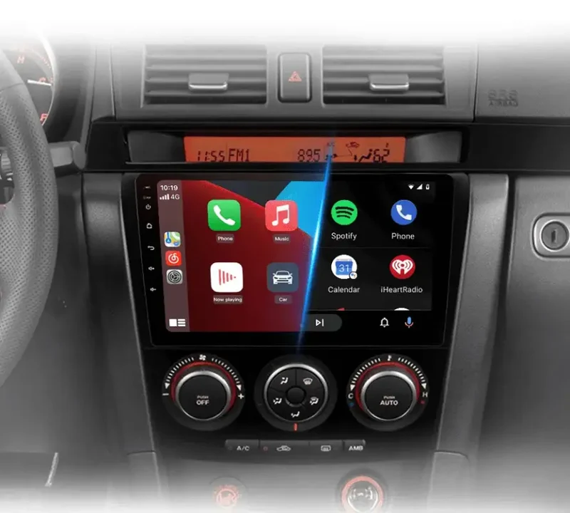 Radio Android do Mazda 3 BK (2004-2013) CarPlay Android Auto 4G WiFi GPS DSP