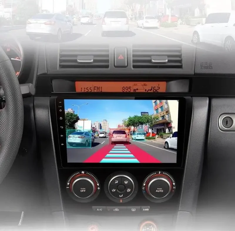 Radio Android do Mazda 3 BK (2004-2013) CarPlay Android Auto 4G WiFi GPS DSP