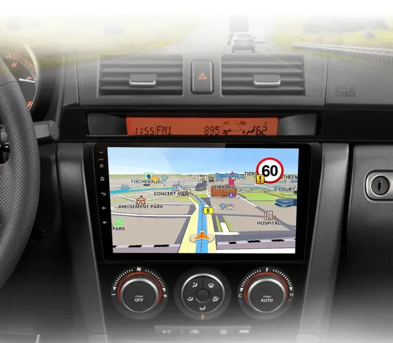 Radio Android do Mazda 3 BK (2004-2013) CarPlay Android Auto 4G WiFi GPS DSP